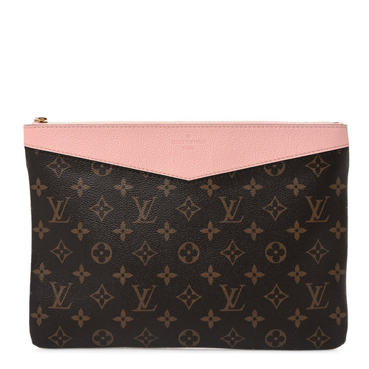 Monogram Daily Pouch Rose Poudre