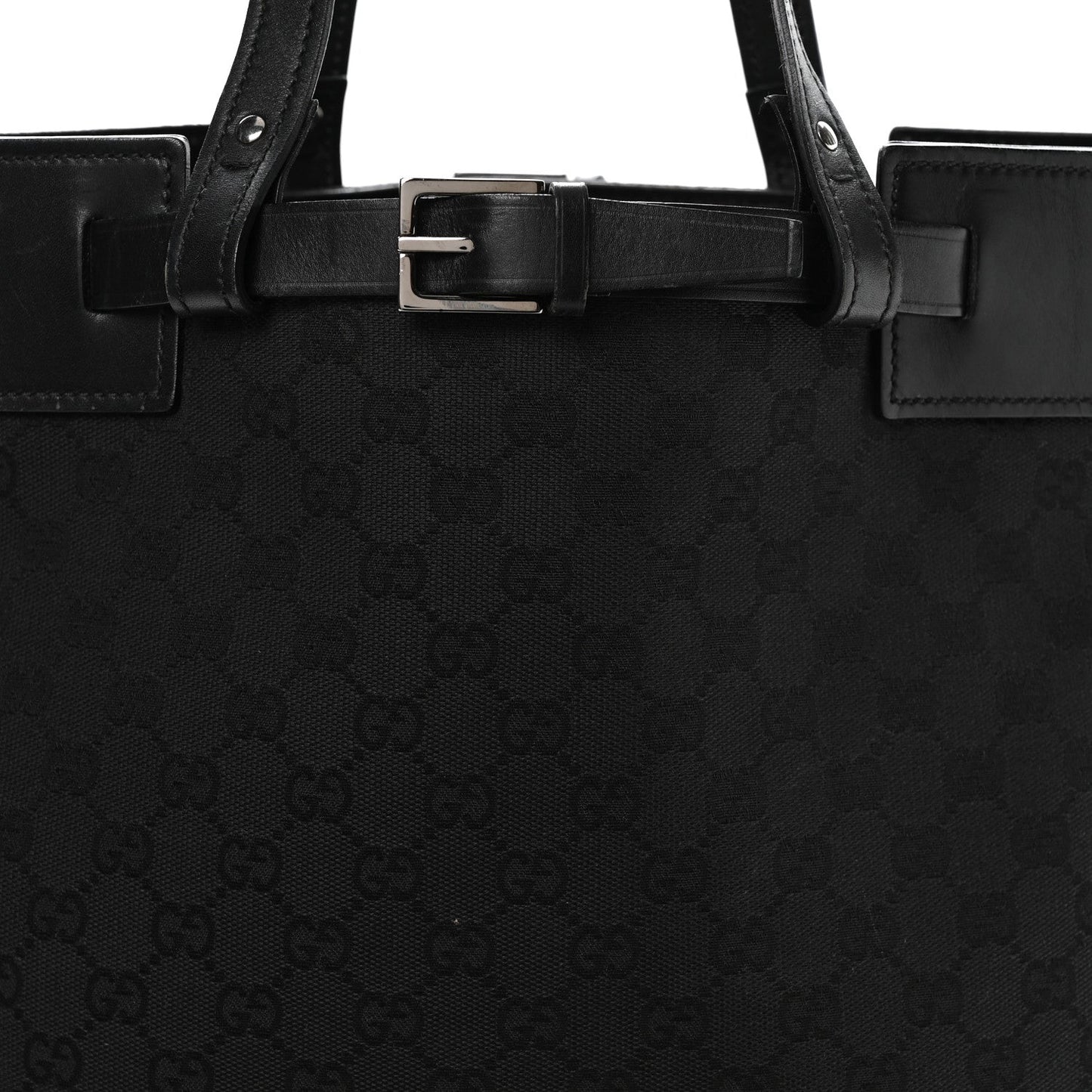 Monogram Tote Black