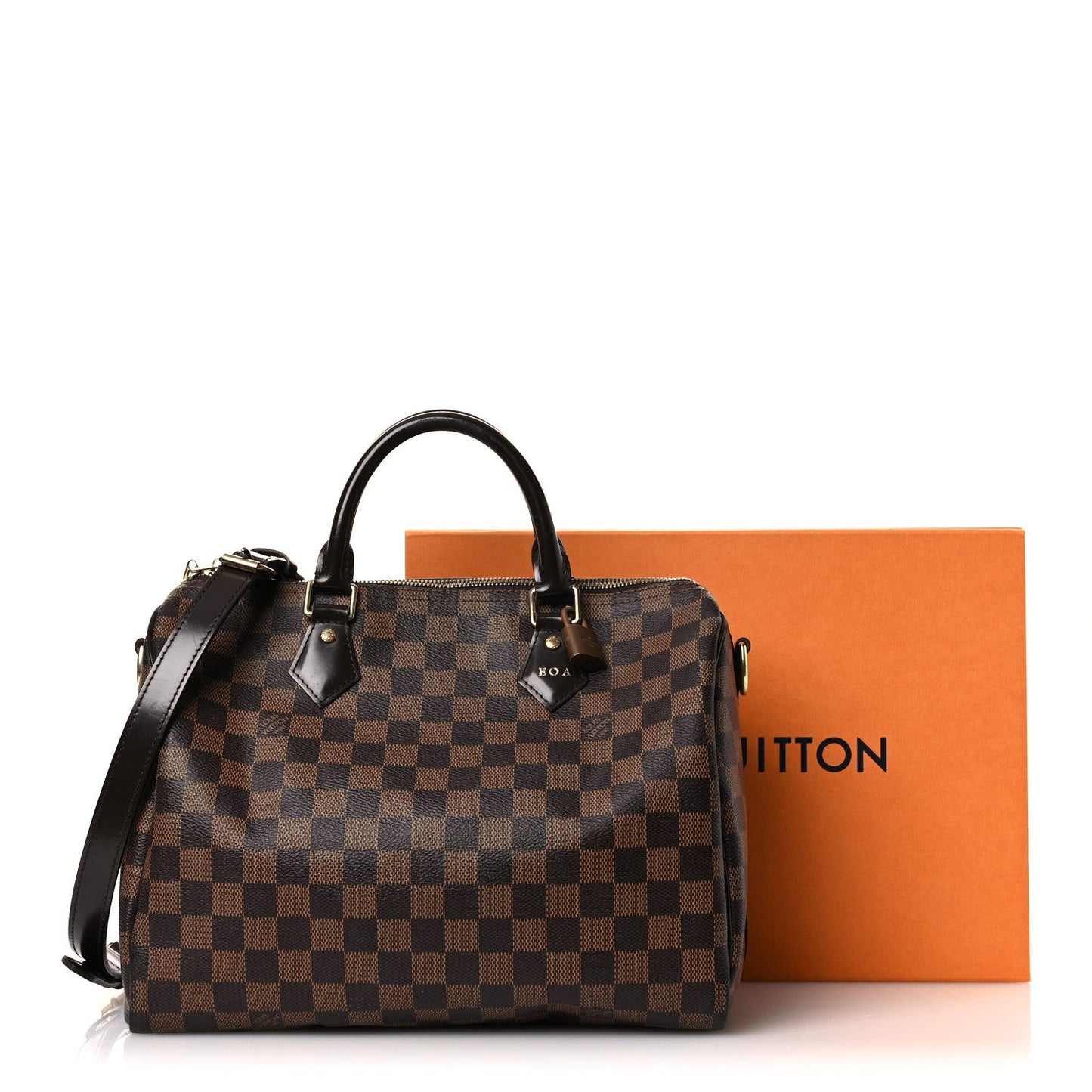 Damier Ebene Speedy Bandouliere 30