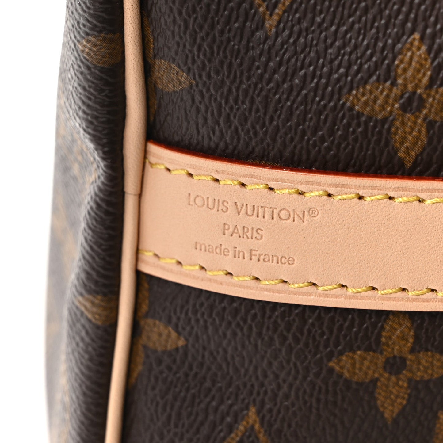 Mon Monogram Speedy Bandouliere 35 Light Pink Camel