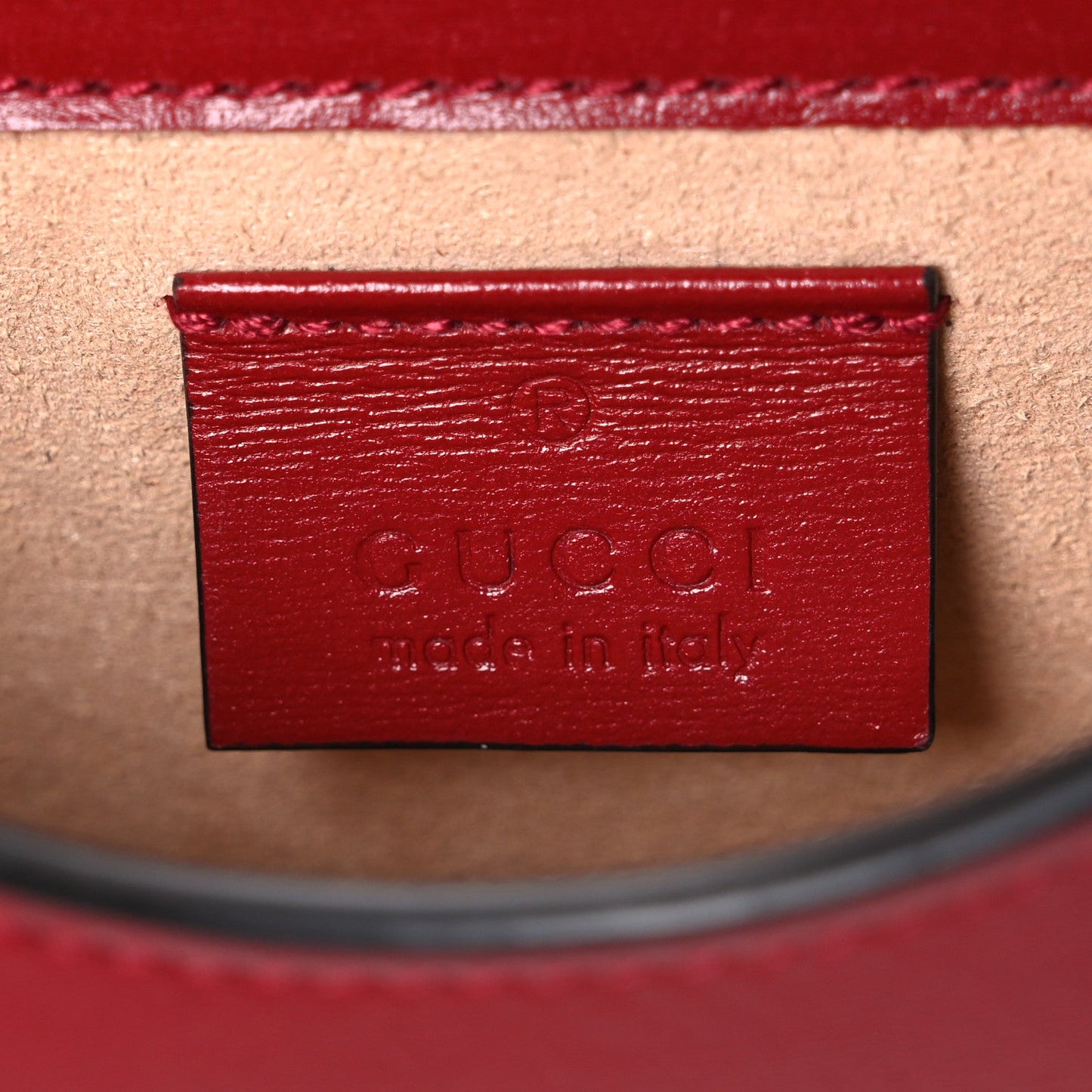Boarded Plutone Calfskin Mini Horsebit 1955 Crossbody Bag New Cherry Red