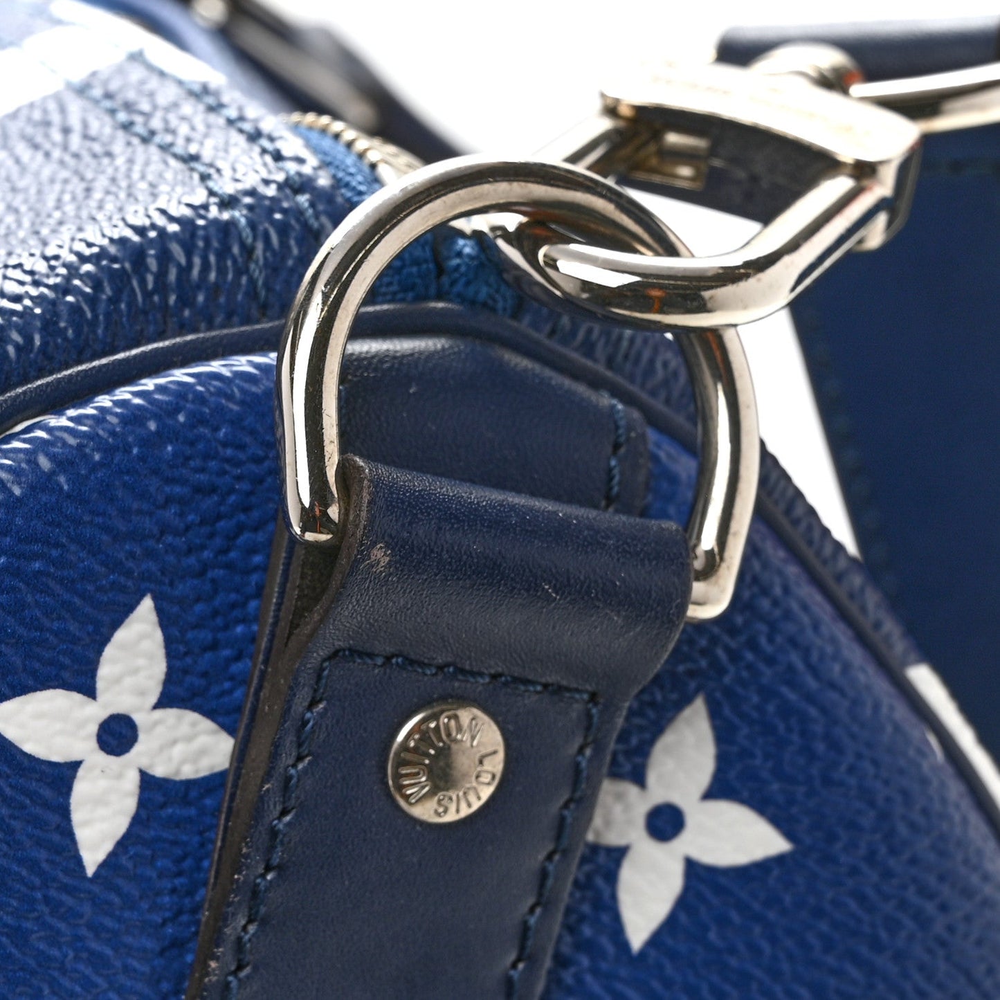 Monogram Escale Keepall Bandouliere 50 Blue