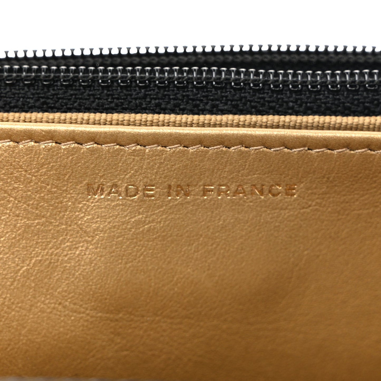 Lambskin Quilted CC Pearl Crush Wallet on Chain WOC Black