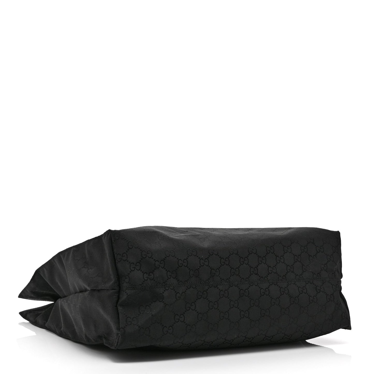 Nylon Monogram Vertical Tote Black