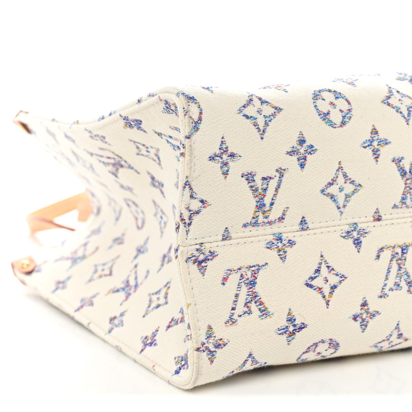 Monogram Jacquard Nautical Onthego MM Multicolor Beige