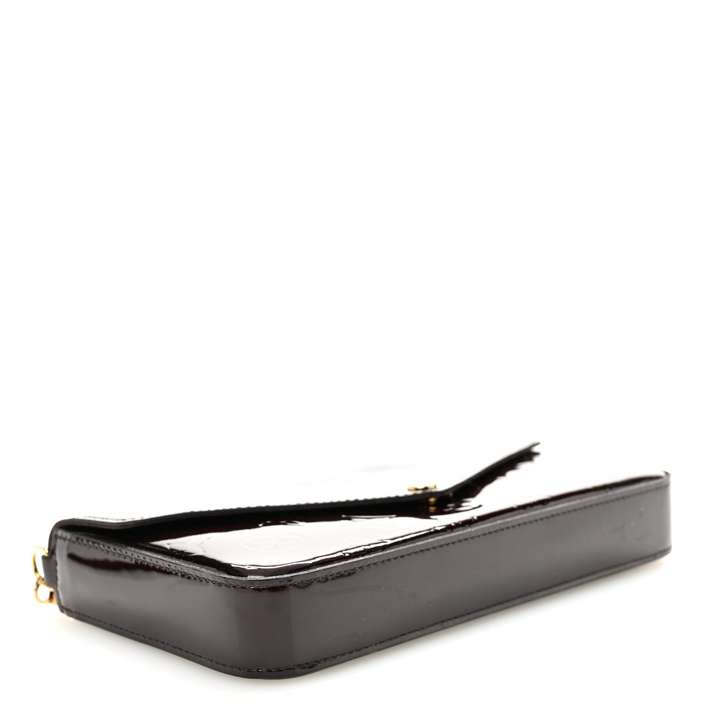 Vernis Pochette Felicie Chain Wallet Amarante