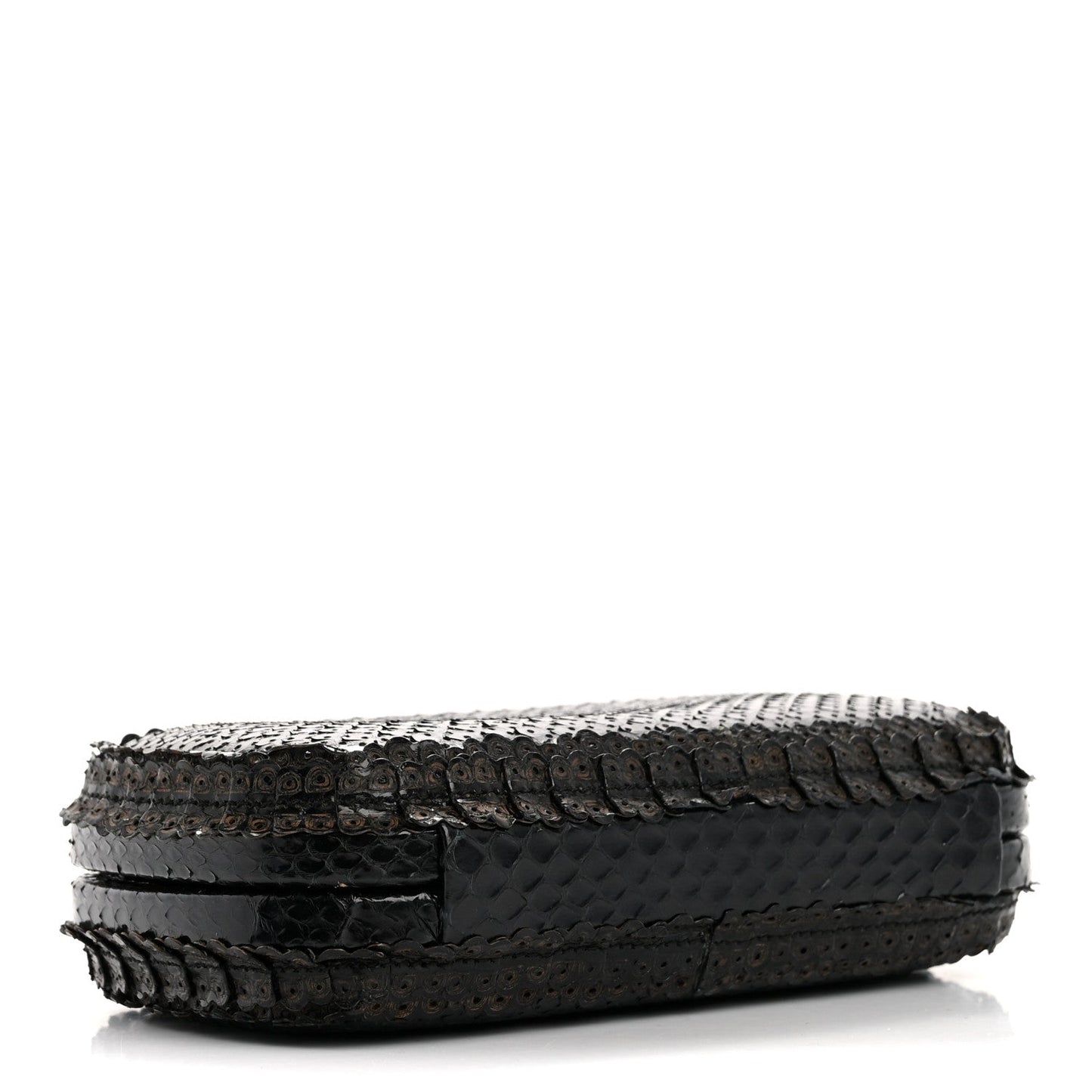 Impero Ayers Knot Clutch Black