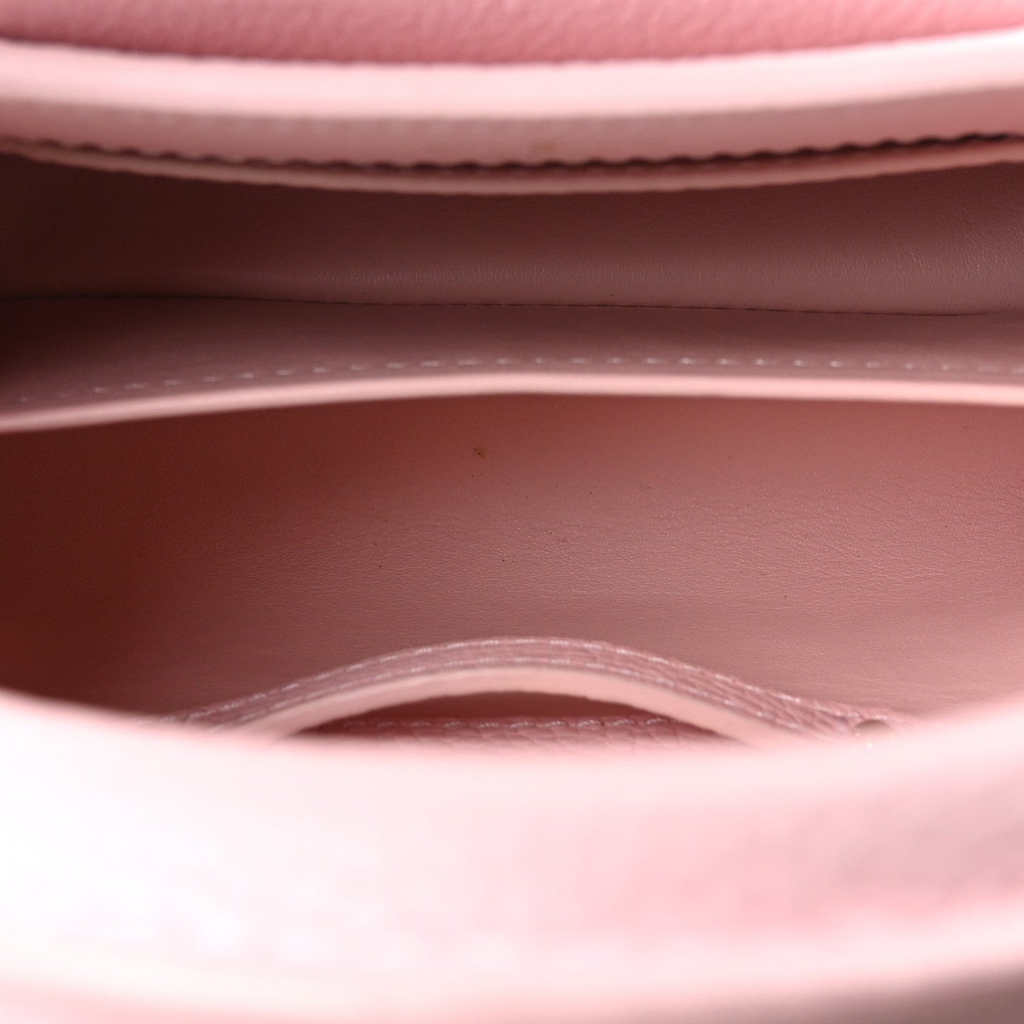 Taurillon Marble Capucines Mini Pink