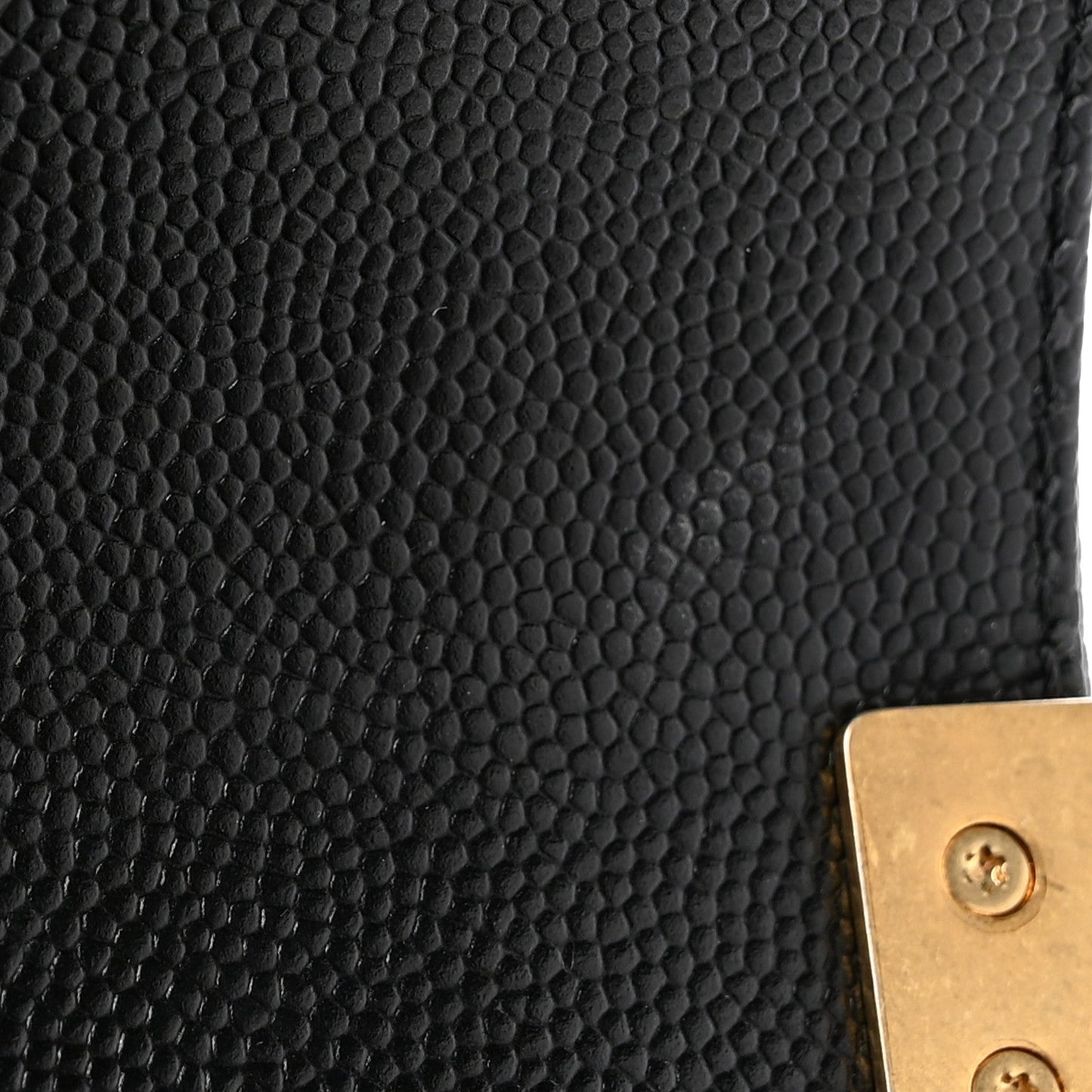 Caviar Quilted Small Boy Flap Black