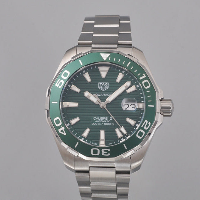 Tag Heuer Aquaracer Green Dial Watch for Men - WAY201S.BA0927