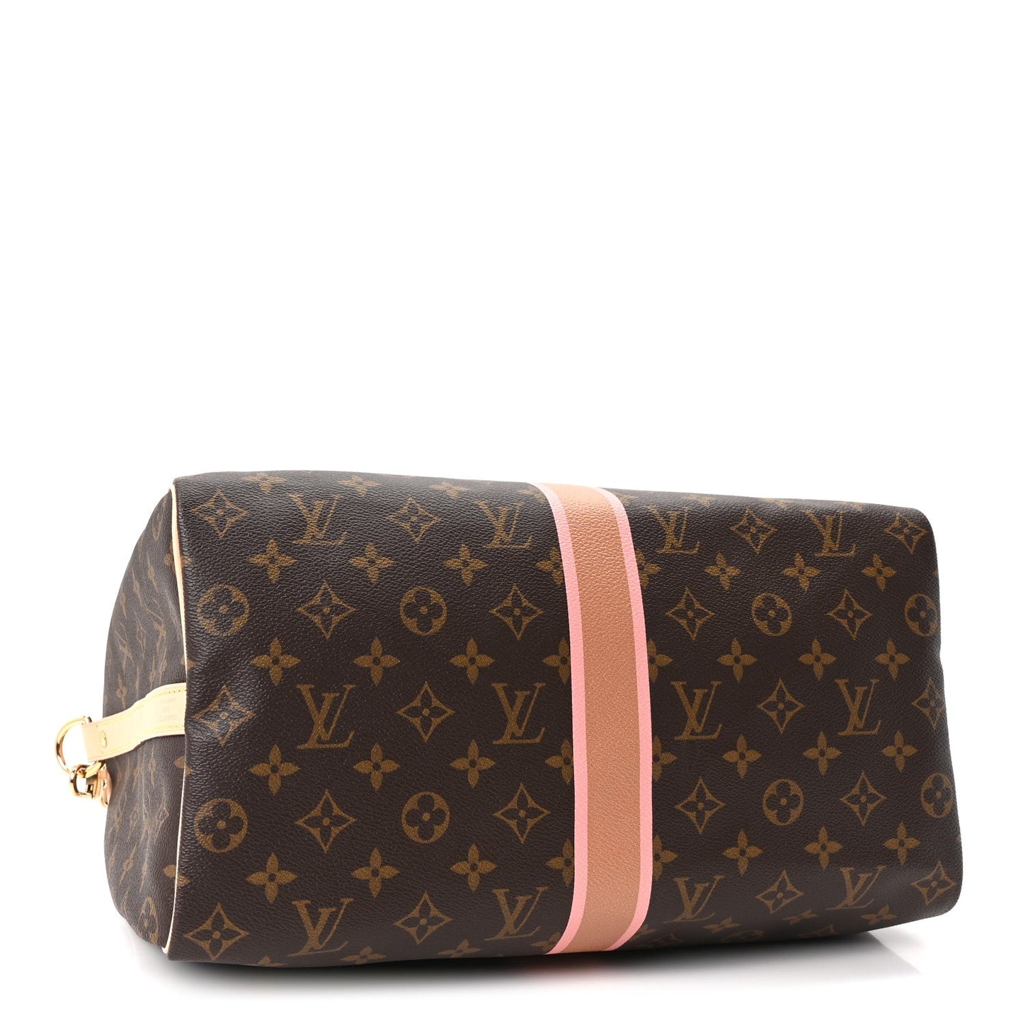 Mon Monogram Speedy Bandouliere 35 Light Pink Camel