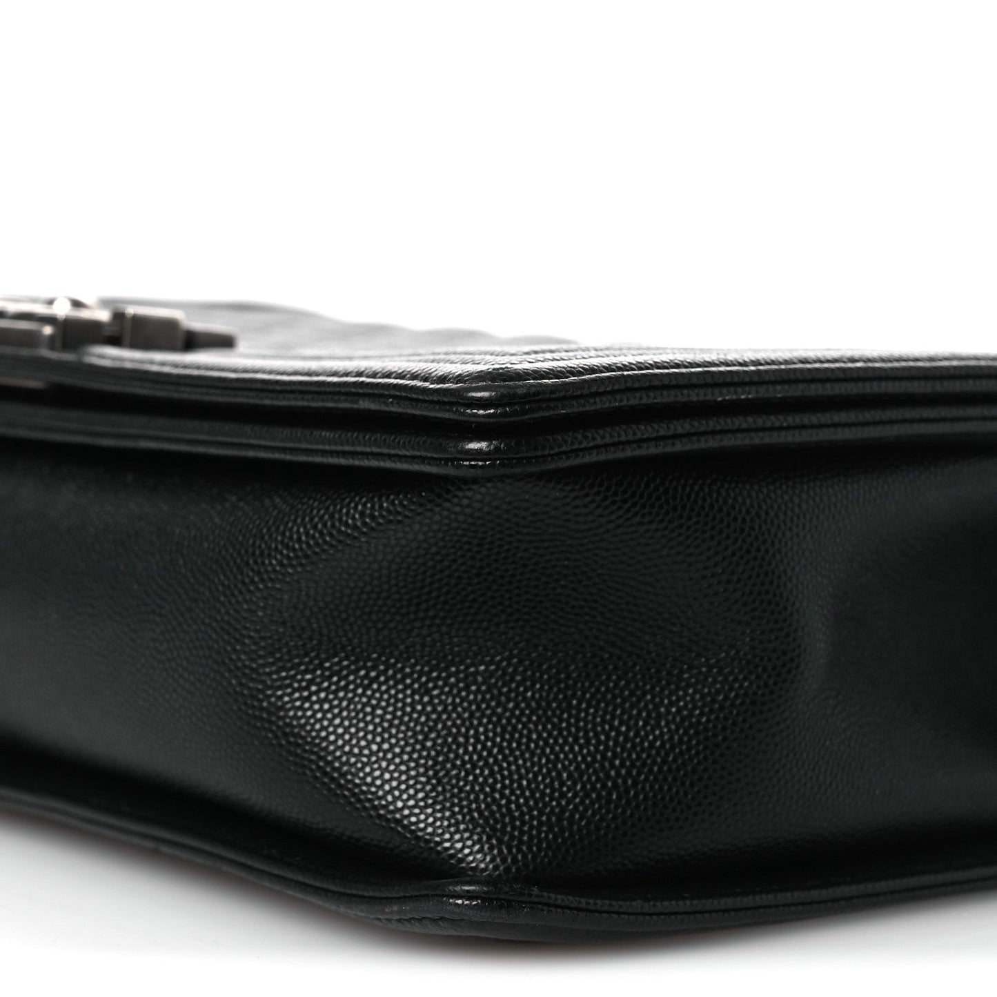Caviar Quilted New Medium Boy Flap Black