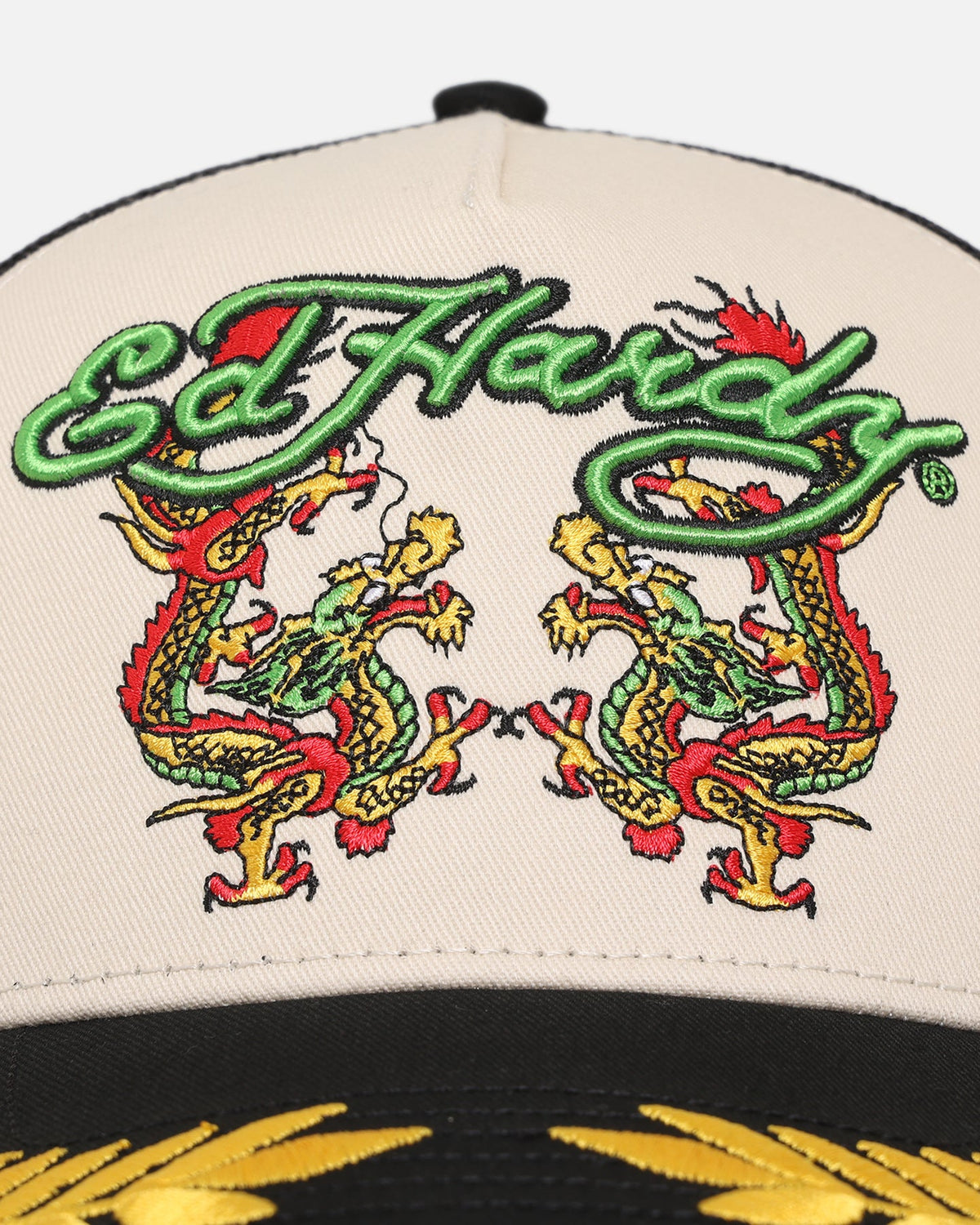 Ed Hardy Trucker Snapback Black/White