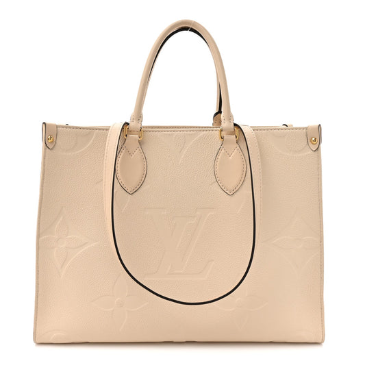 Empreinte Monogram Giant Onthego PM Cream Beige