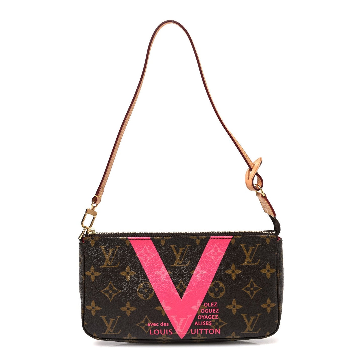 Monogram V Pochette Accessories Grenade
