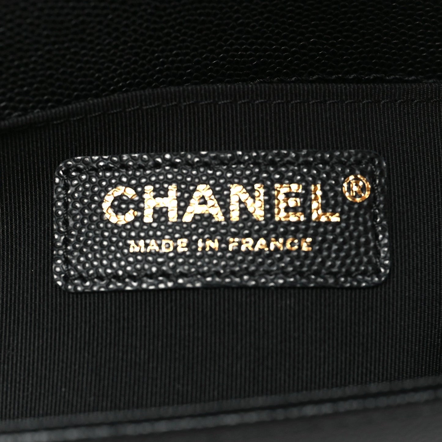 Caviar Quilted Small Boy Flap Black