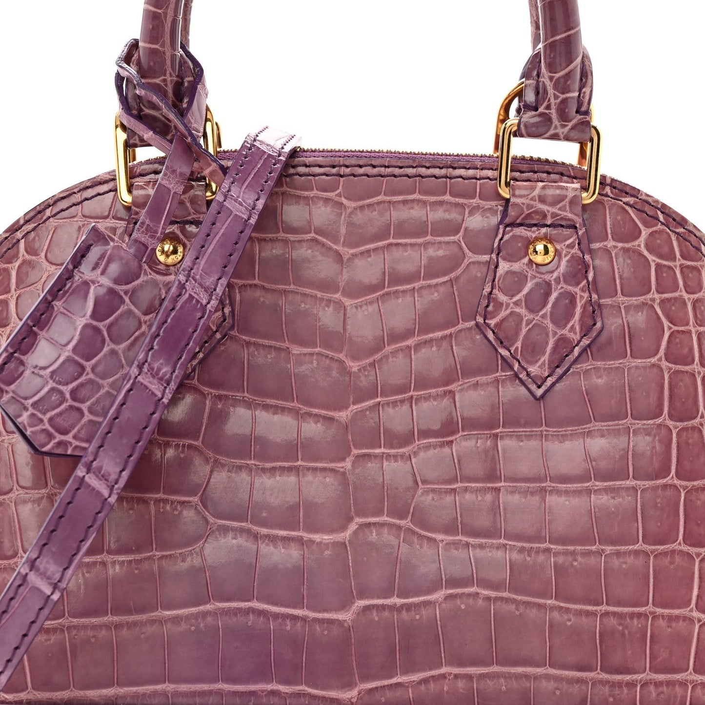 Shiny Crocodile Alma BB Purple