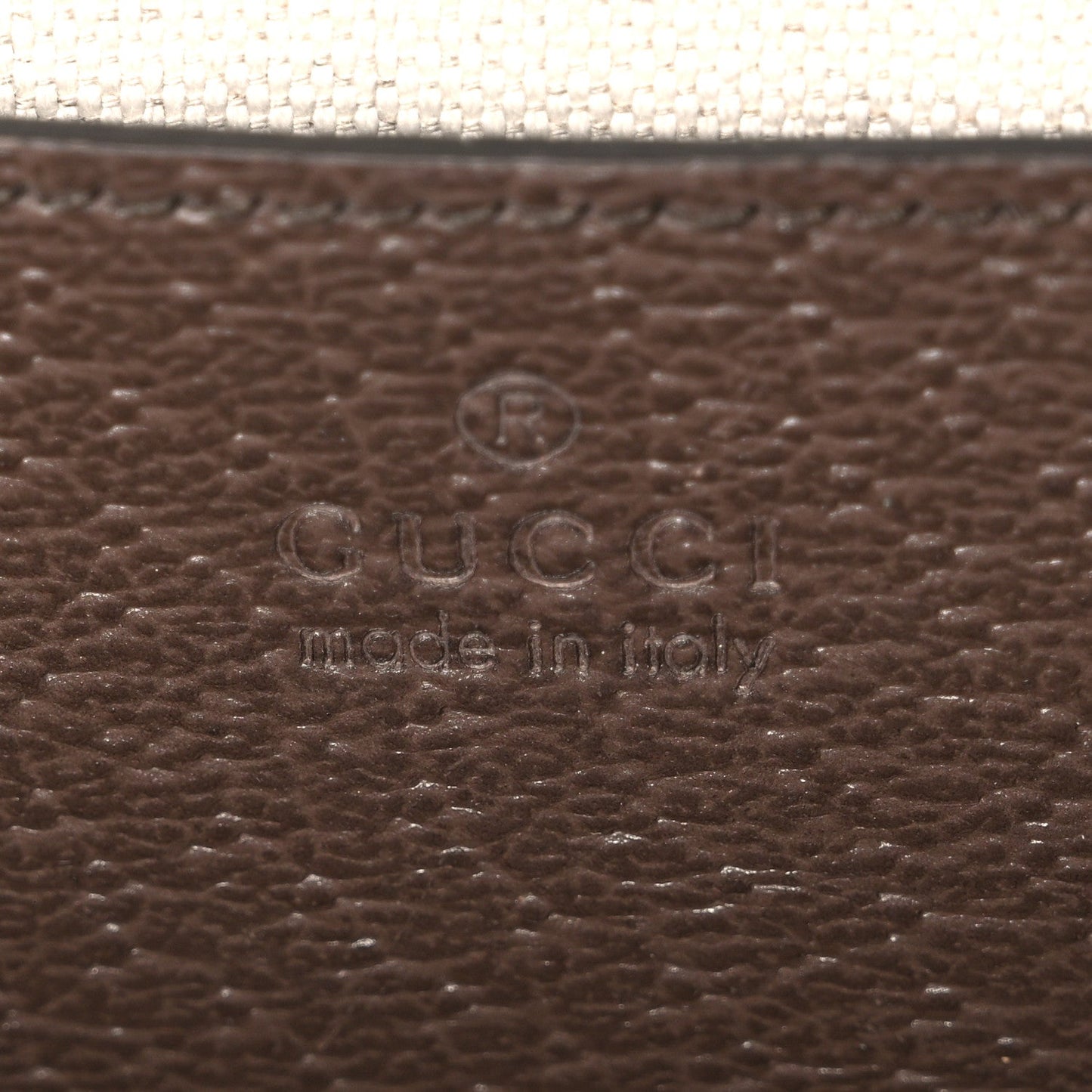 GG Supreme Monogram Web Small Ophidia Top Handle Shoulder Bag Brown