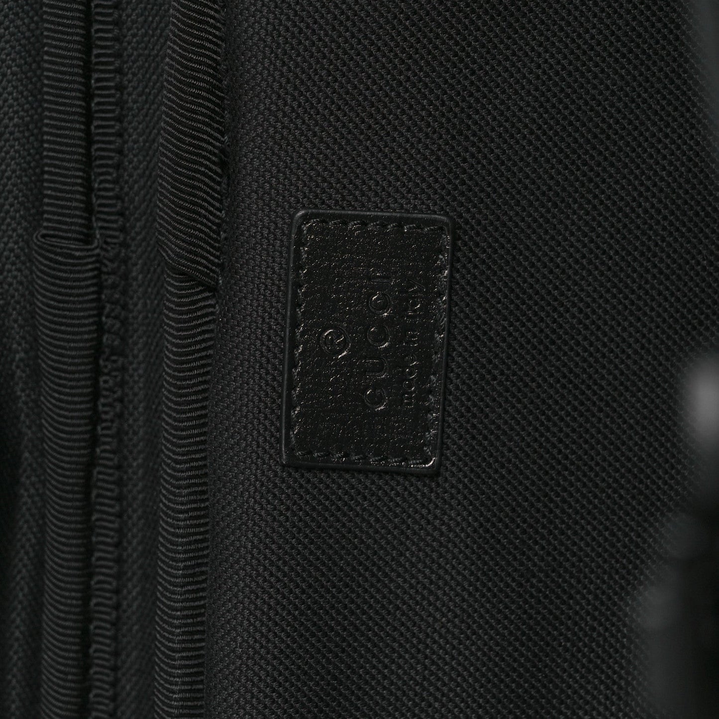 GG Supreme Monogram Four Wheel Suitcase Black Grey