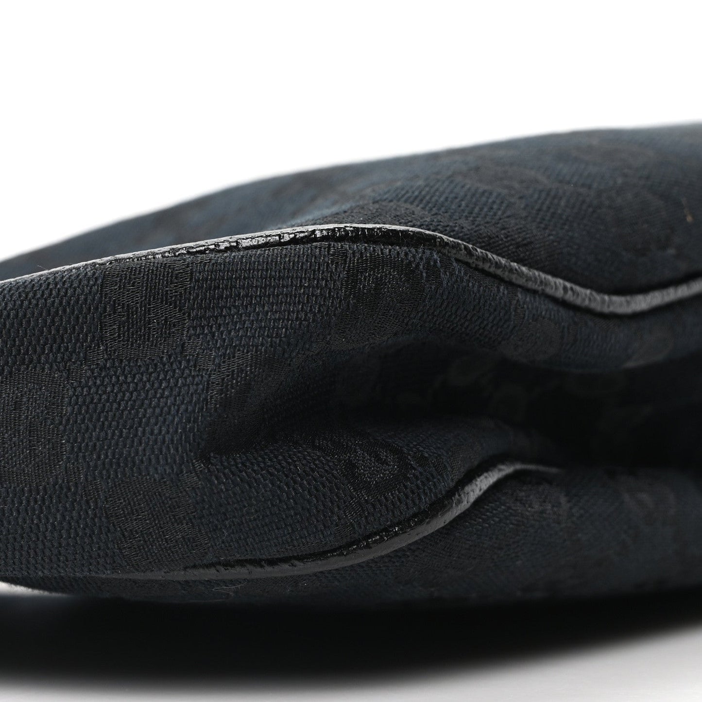 Monogram Medium Half Moon Hobo Black