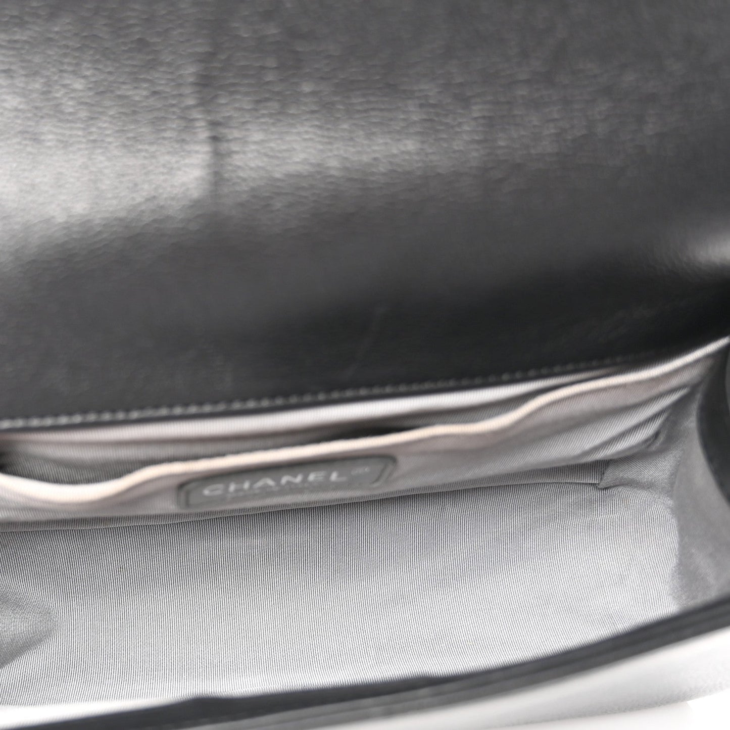 Calfskin Quilted Medium Boy Flap Black