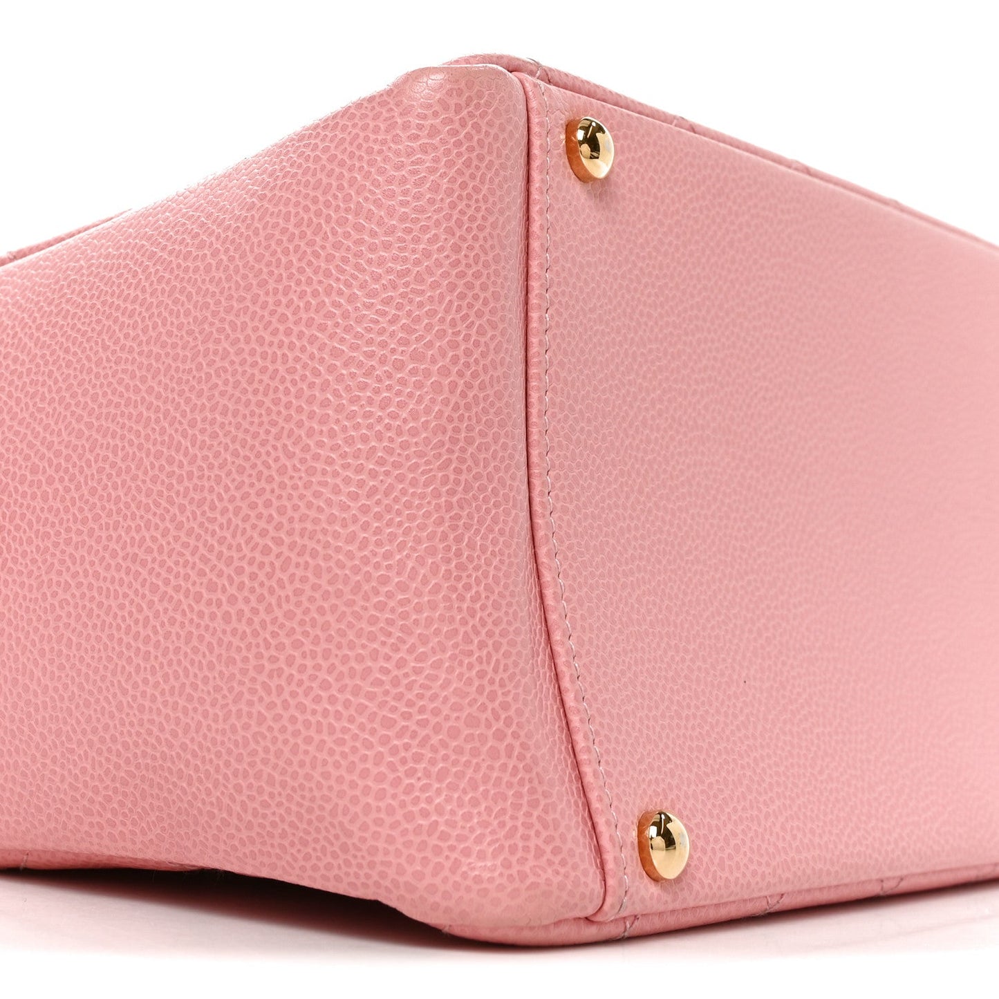 Caviar Quilted Petit Timeless Shopping Tote PTT Pink