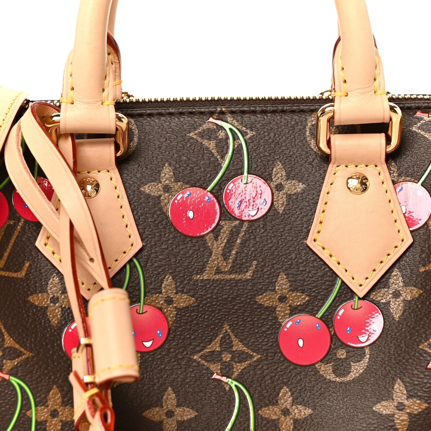 LV X TM Monogram Cerises Speedy Bandouliere 20