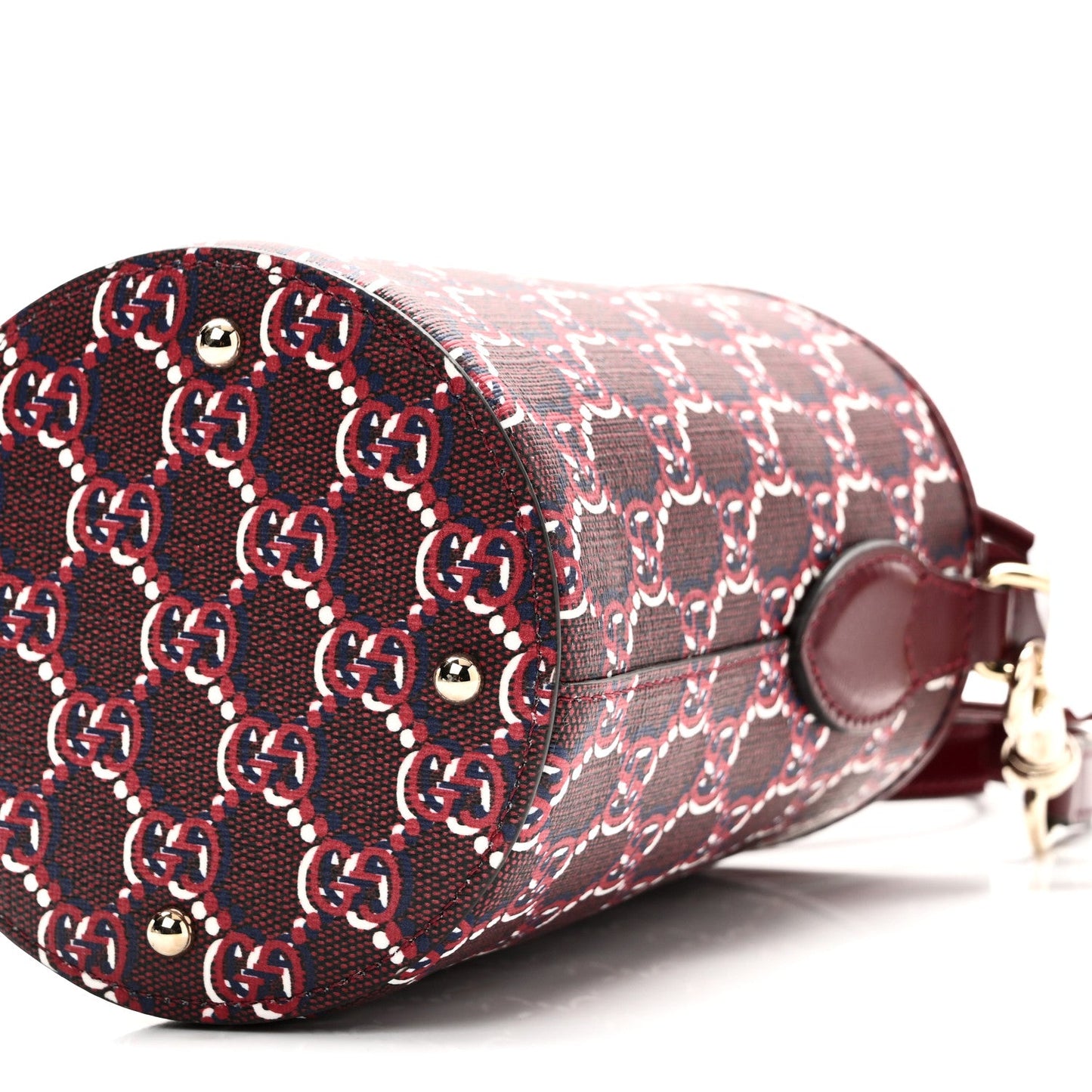 GG Shadow Monogram Mini Bucket Bag Rosso Ancora Red Rosso Ancora Red