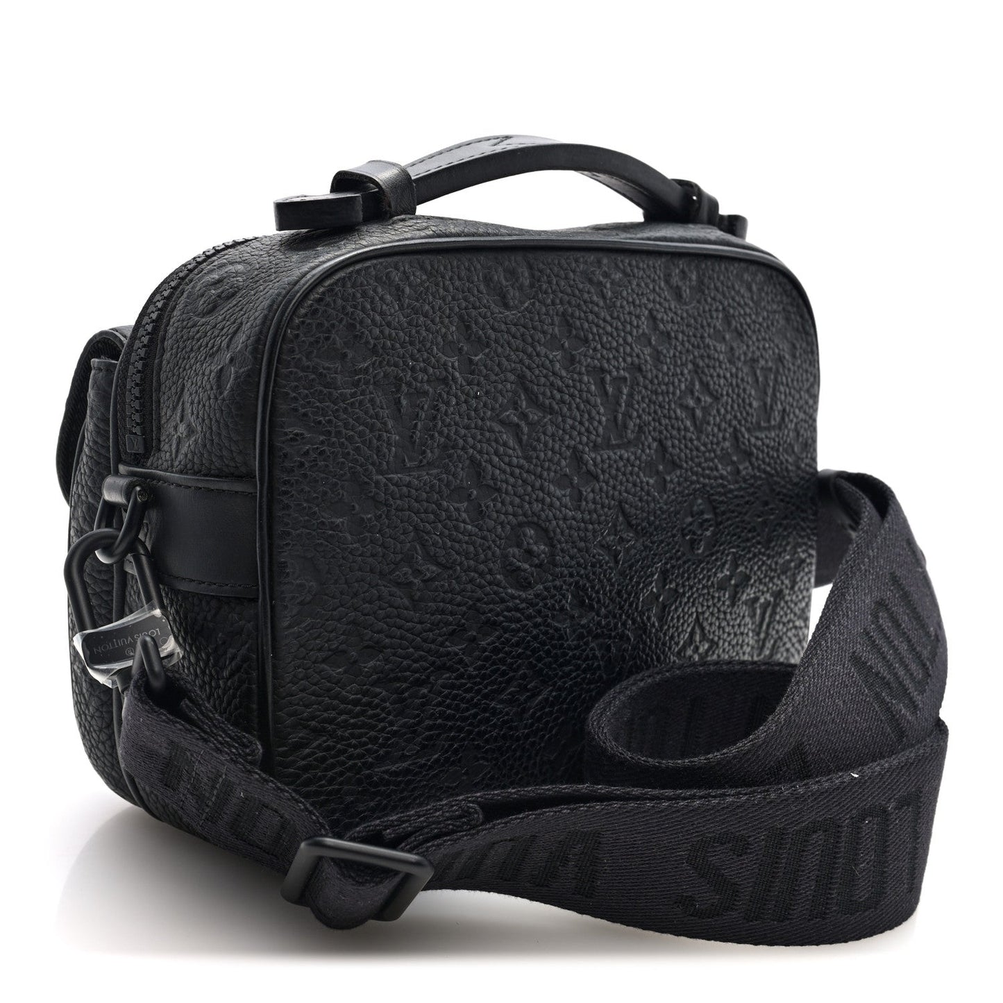 Taurillon Monogram S Lock Messenger Black