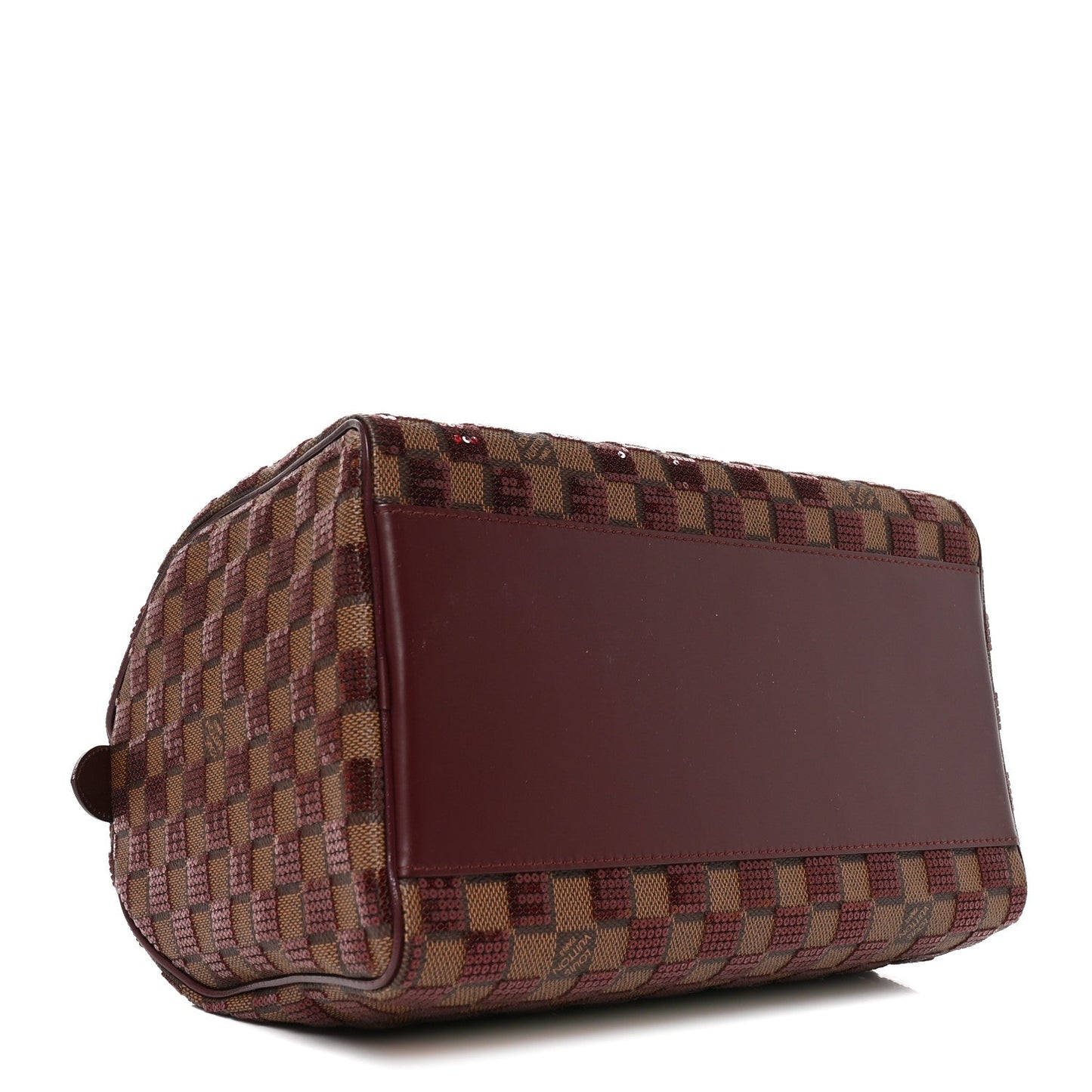 Damier Paillettes Speedy 30 Rouge