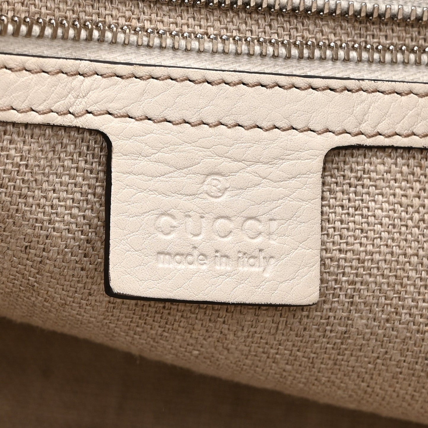 Monogram Web Sunset Tote Off White