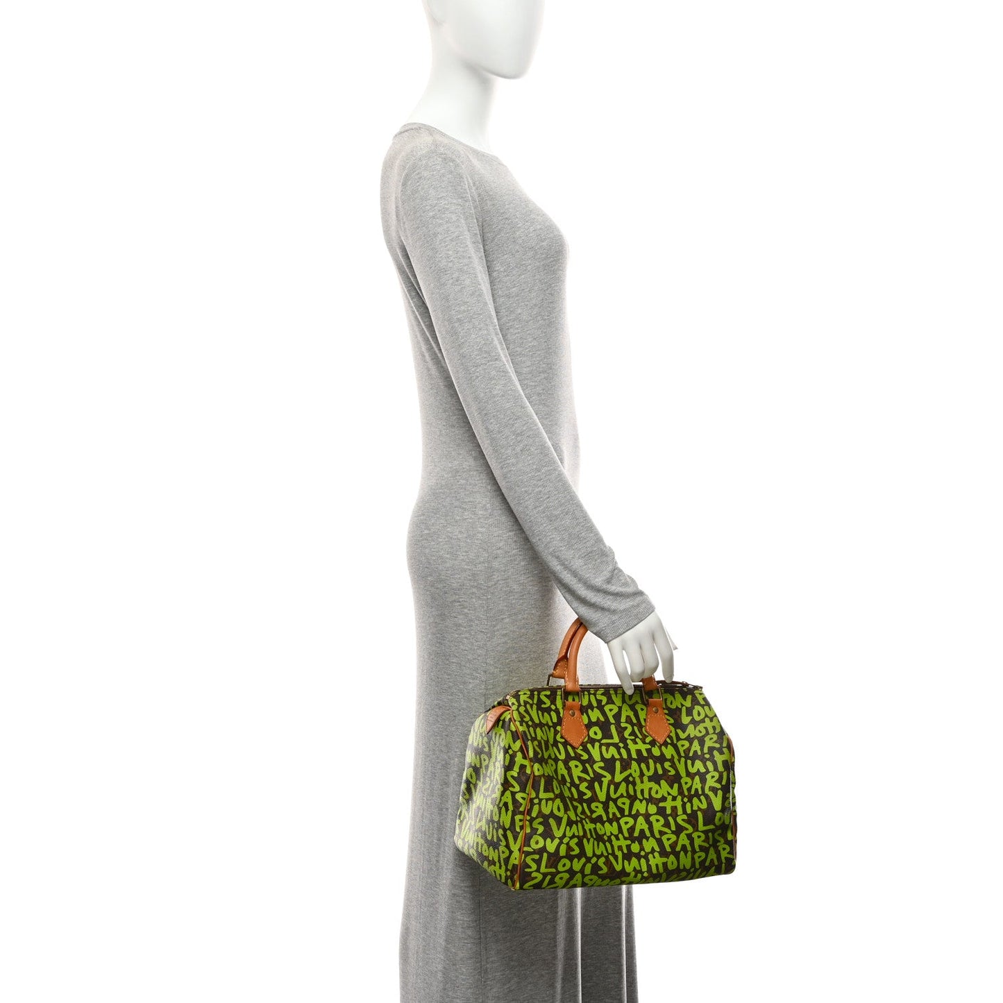 Monogram Graffiti Speedy 30 Green