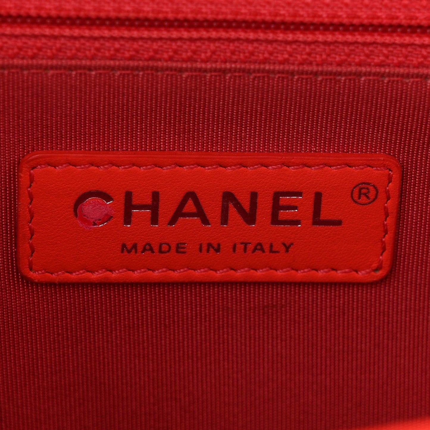 Lambskin Chevron Quilted New Medium Boy Flap Coral