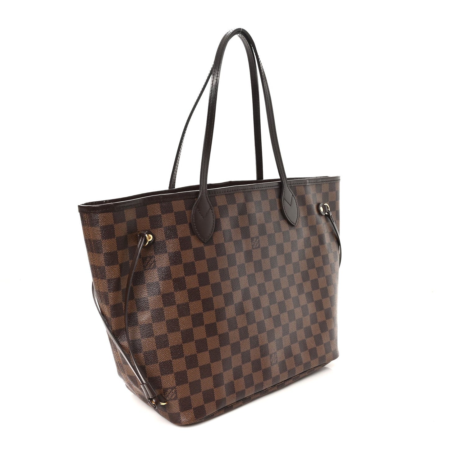 Damier Ebene Neo Neverfull MM Rose Ballerine