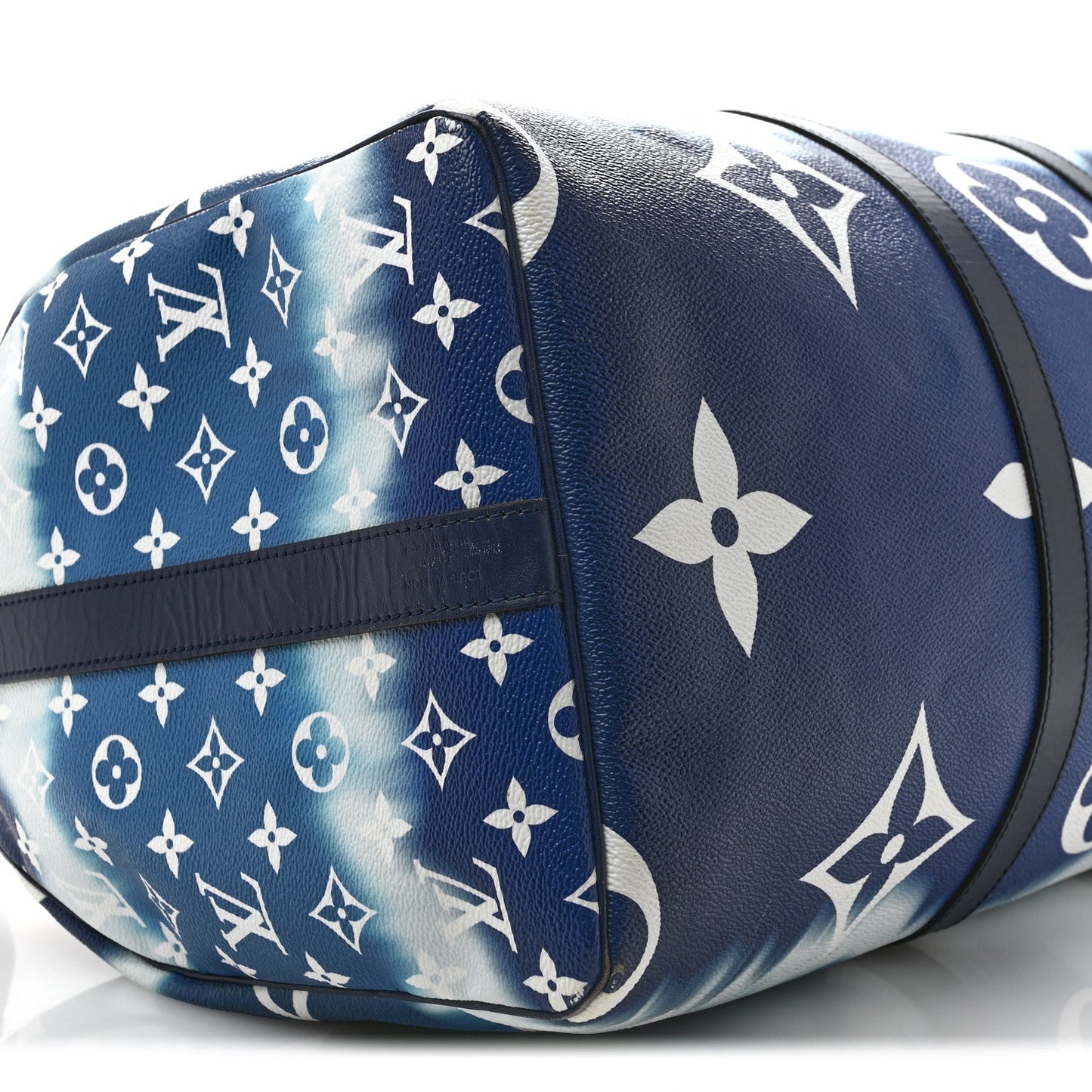 Monogram Escale Keepall Bandouliere 50 Blue
