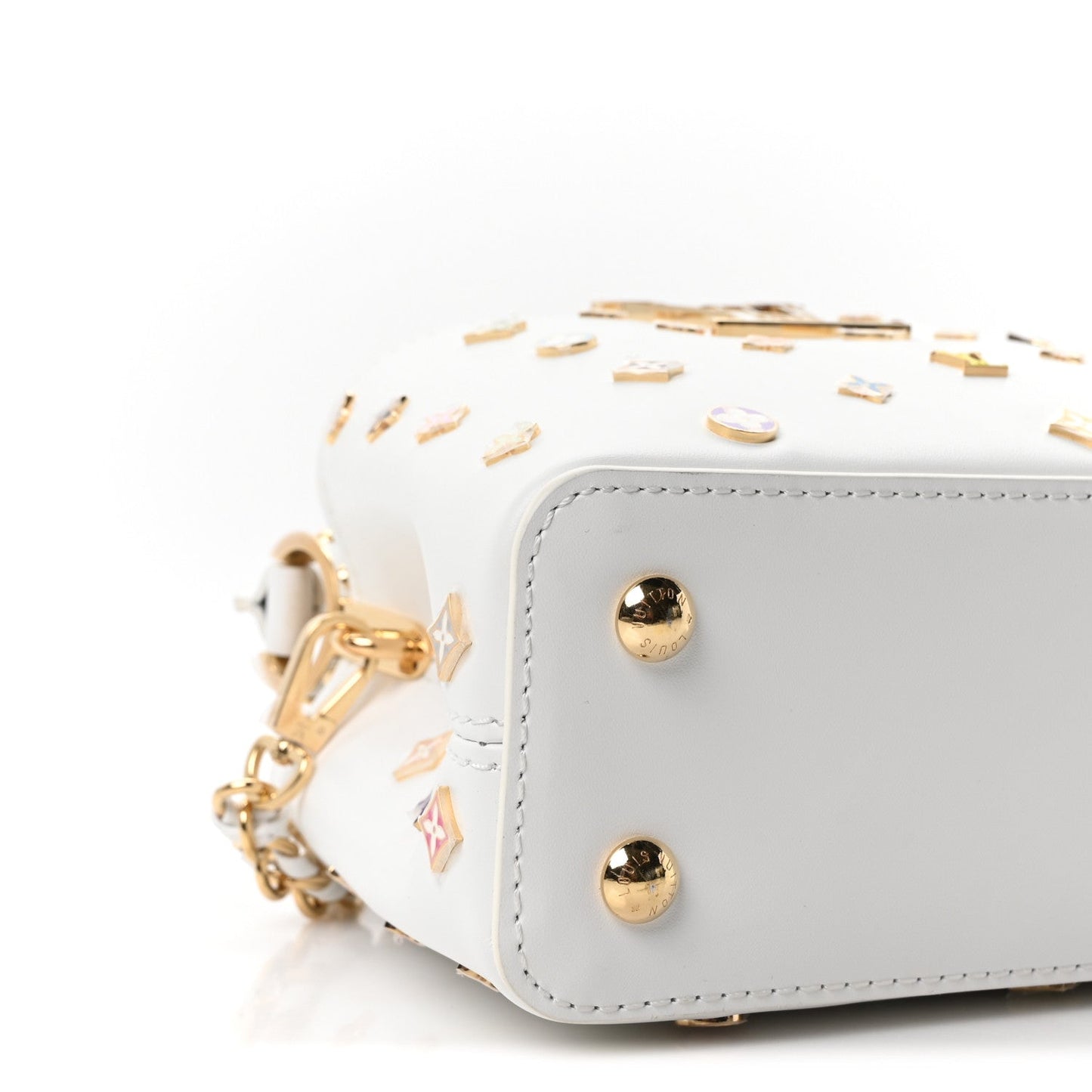 LV X TM Cowhide Mini Capucines Multicolor