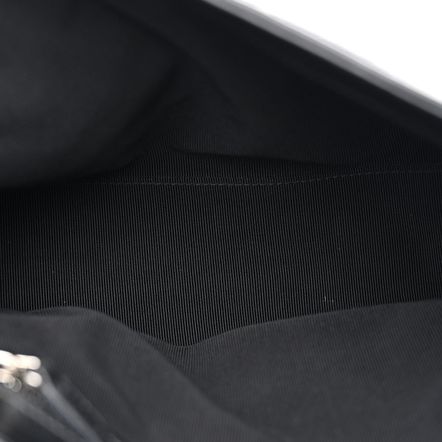 Soft Calfskin Matelasse Monochrome Medium GG Marmont Shoulder Bag Black