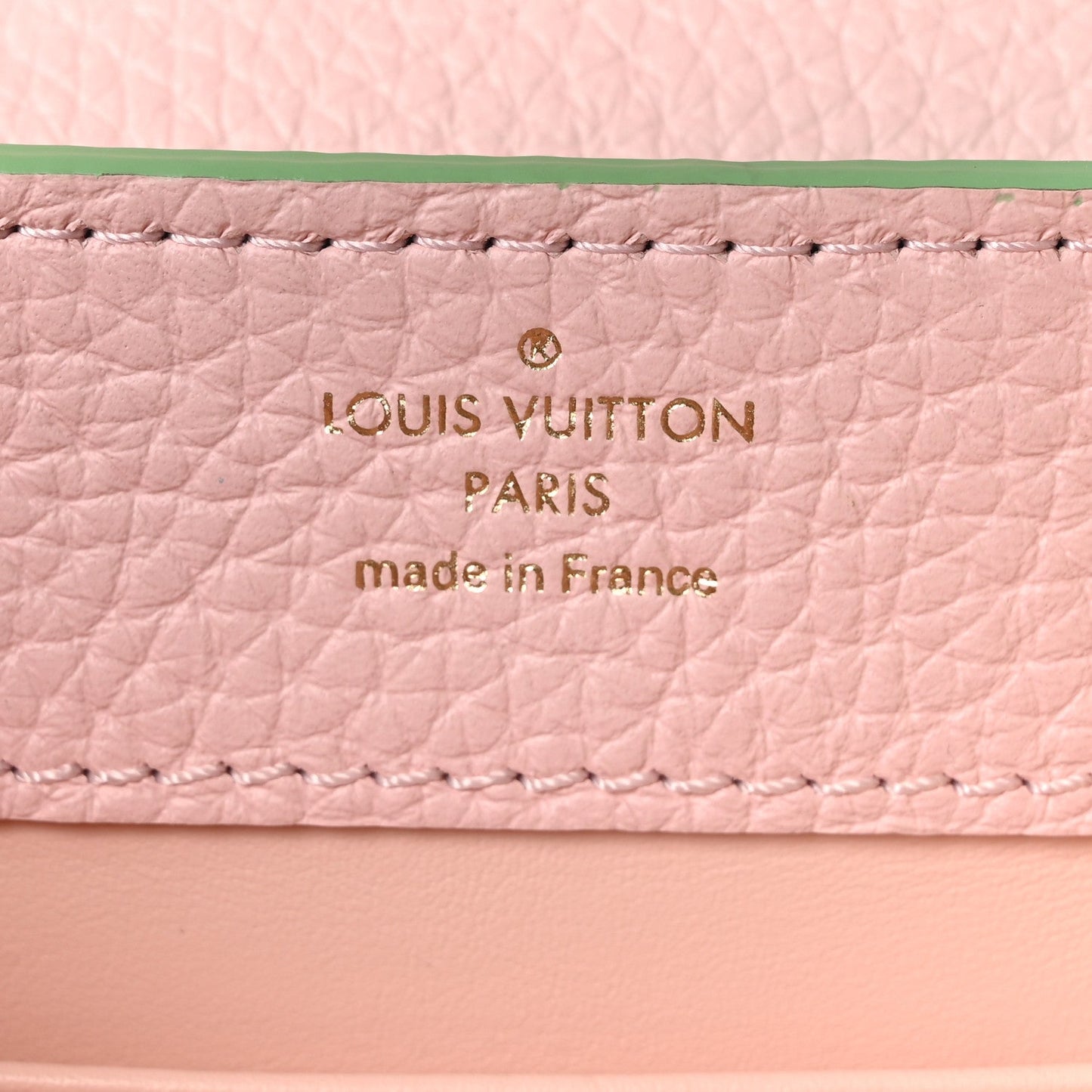 Taurillon Mini Capucines Vert Pomme