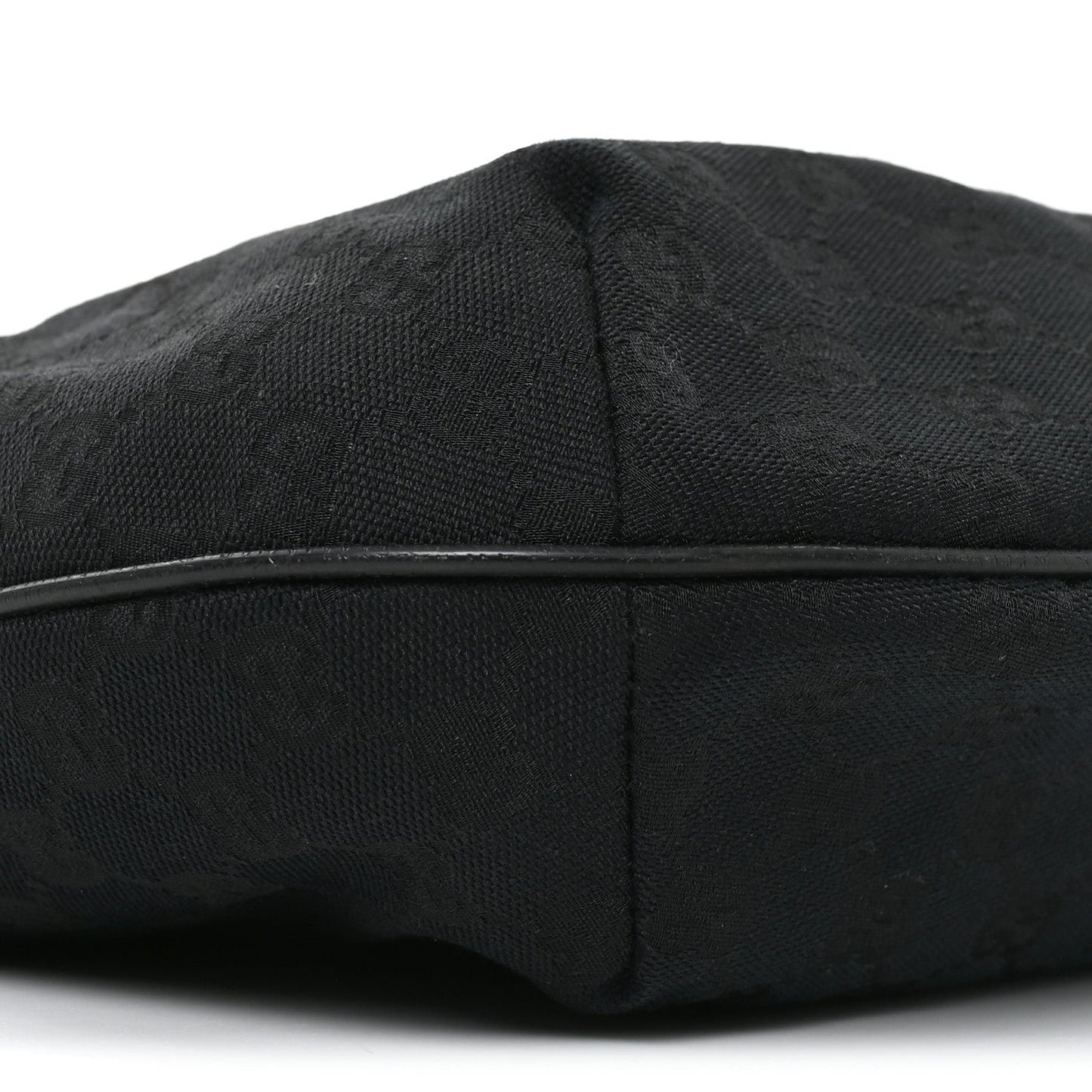 Monogram Medium Half Moon Hobo Black