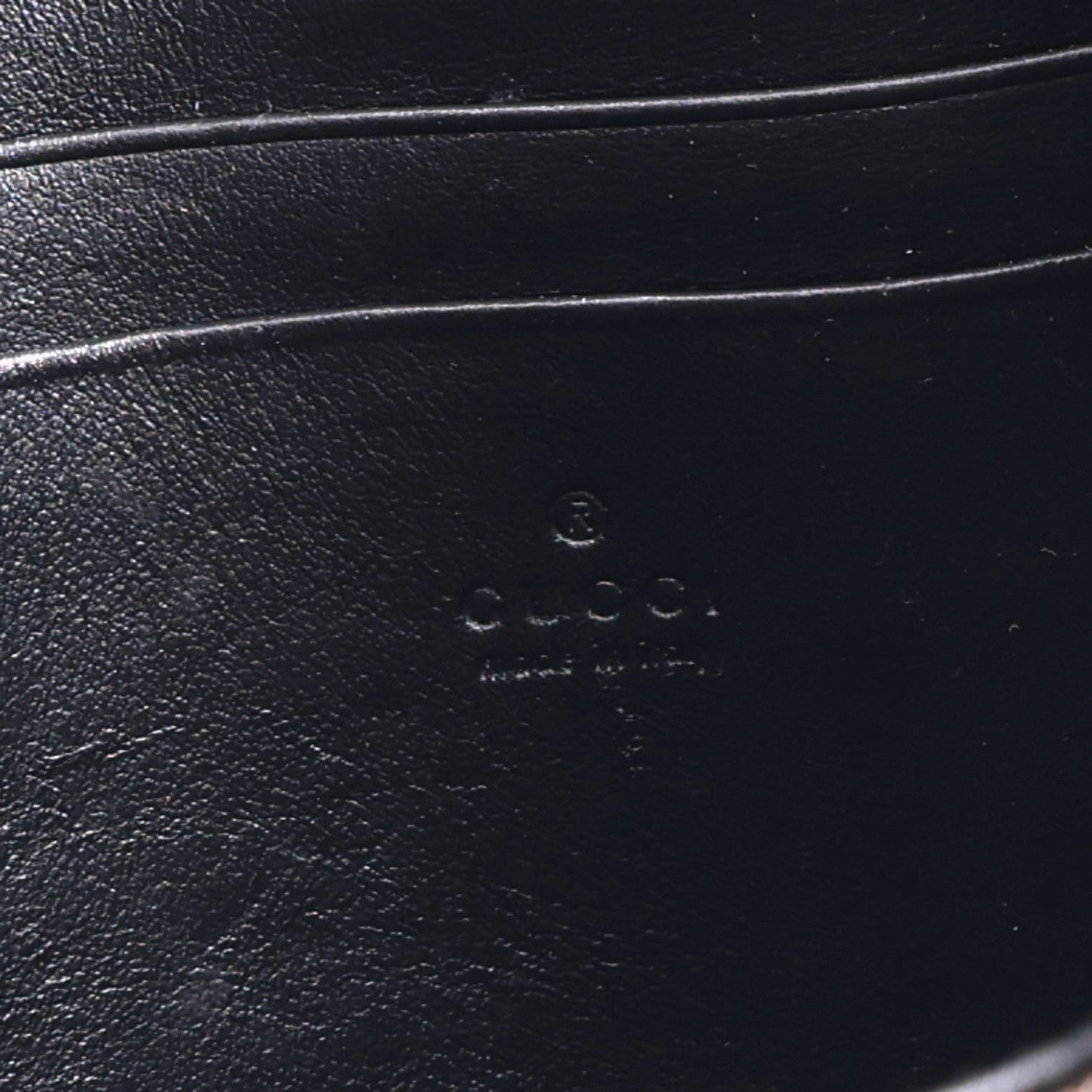 Calfskin Matelasse GG Marmont Chain Wallet Black