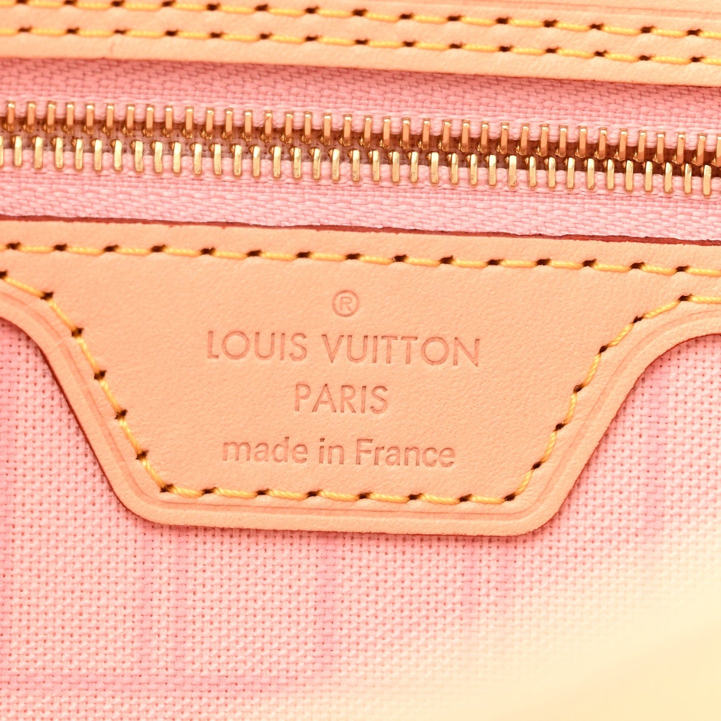 Damier Azur Neo Neverfull MM Rose Ballerine