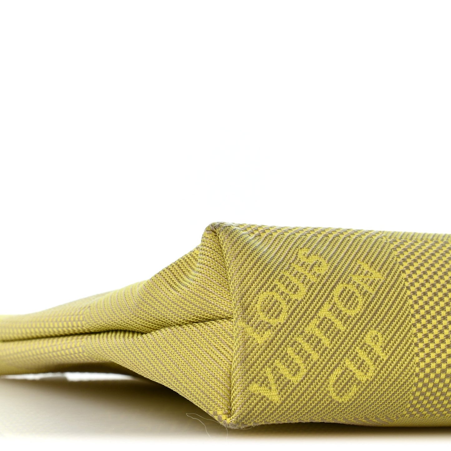 Damier Geant Americas Cup Pochette Accessories Volunteer Bag Yellow