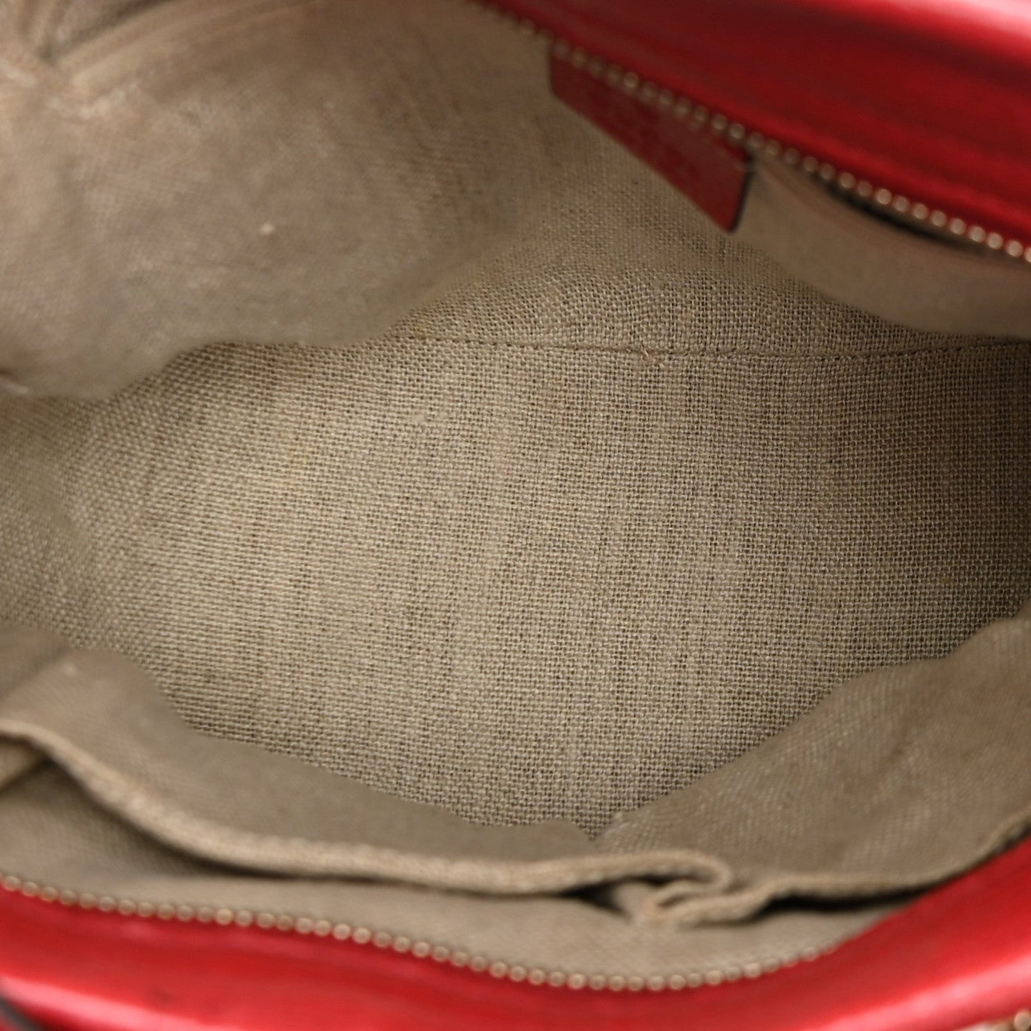 Monogram Small Bree Tote Red