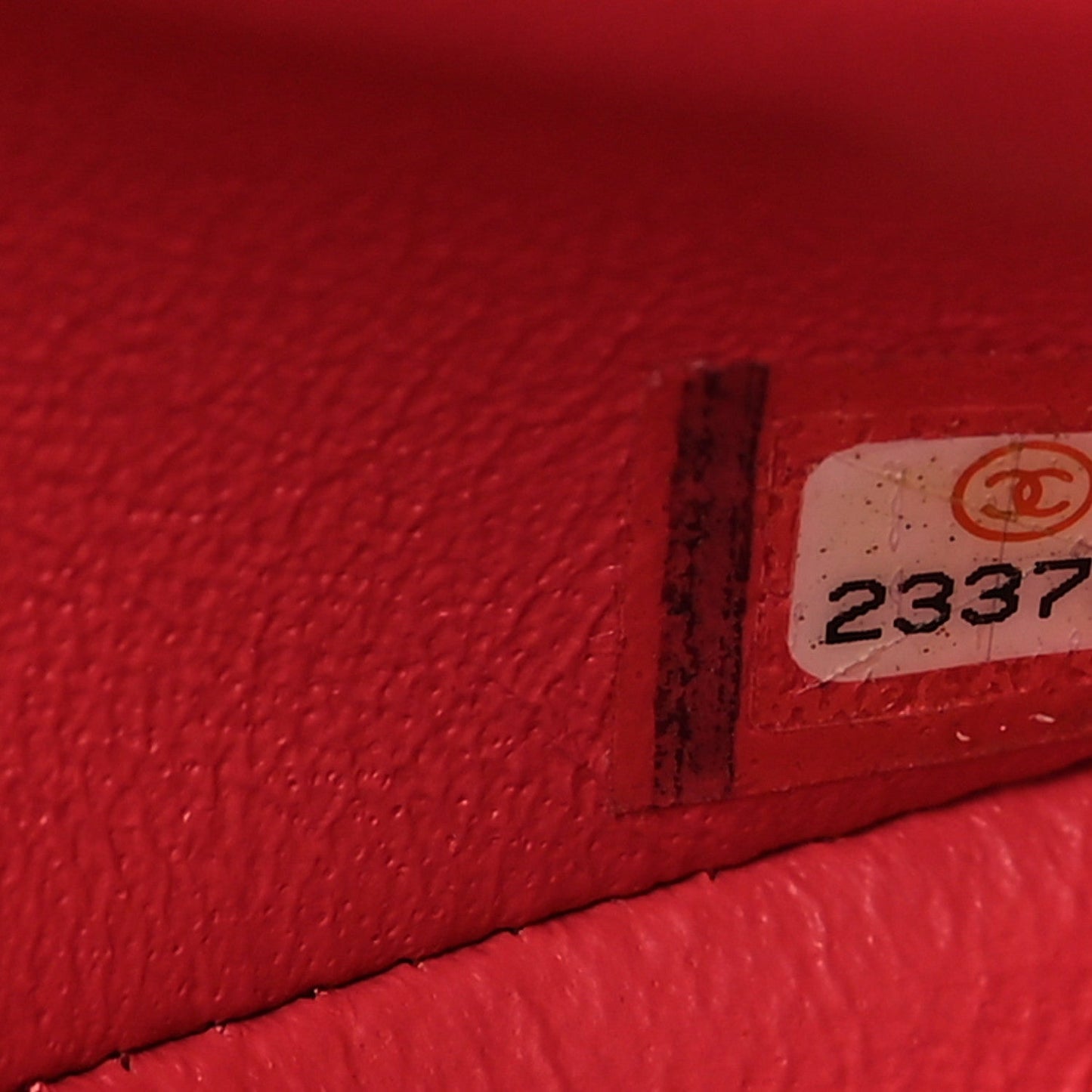 Caviar Quilted Medium Double Flap Red