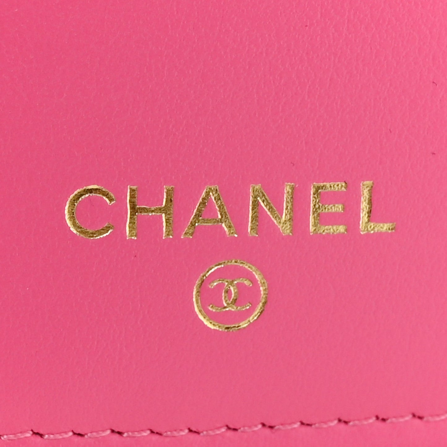 Caviar Quilted Medium Flap Wallet Pink