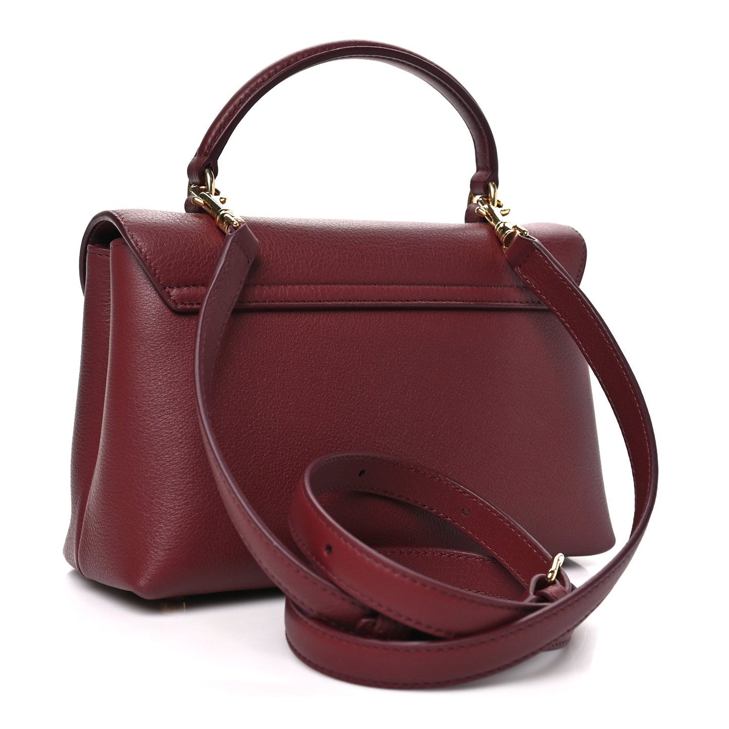 Supple Grained Calfskin Teen Nino Light Burgundy