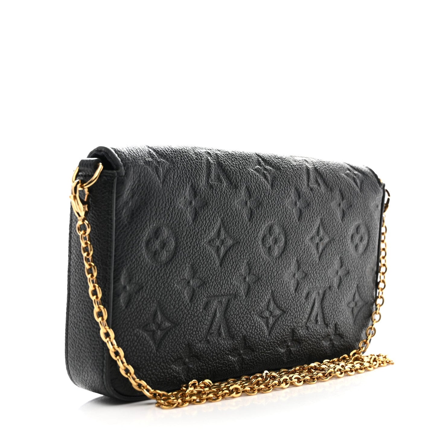 Empreinte Pochette Felicie Chain Wallet Black