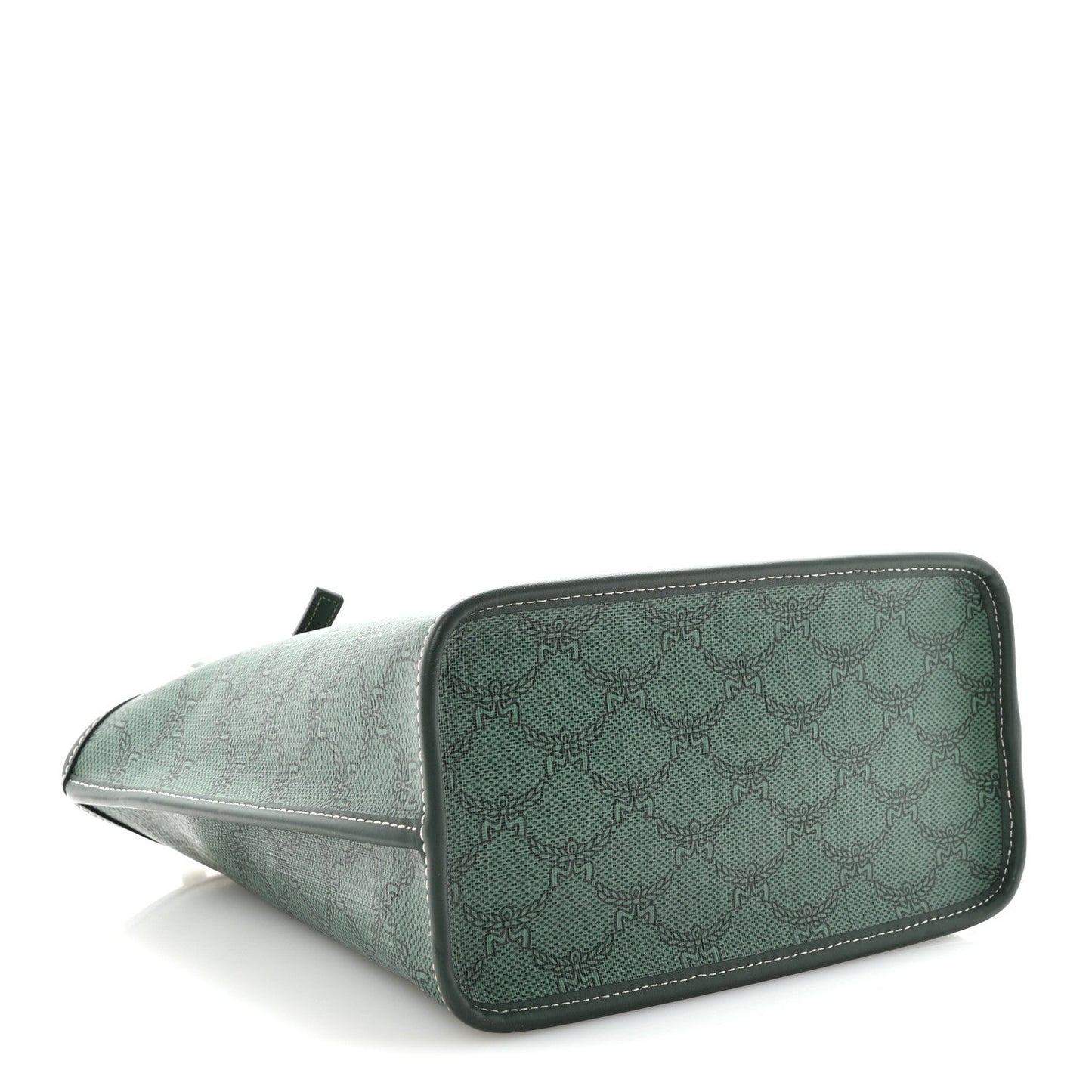 Lauretos Nappa MIni Himmel Shopper Tote Forest Green