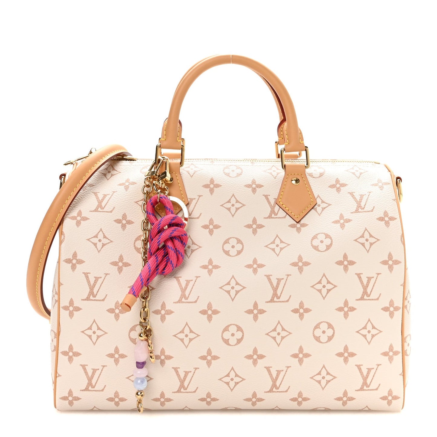 Monogram Dune Lucky Speedy Soft 30 Pink
