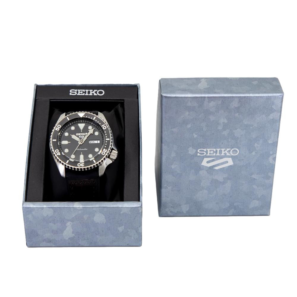 Seiko Men's SRPD55K2 Sports Black Dial Watch